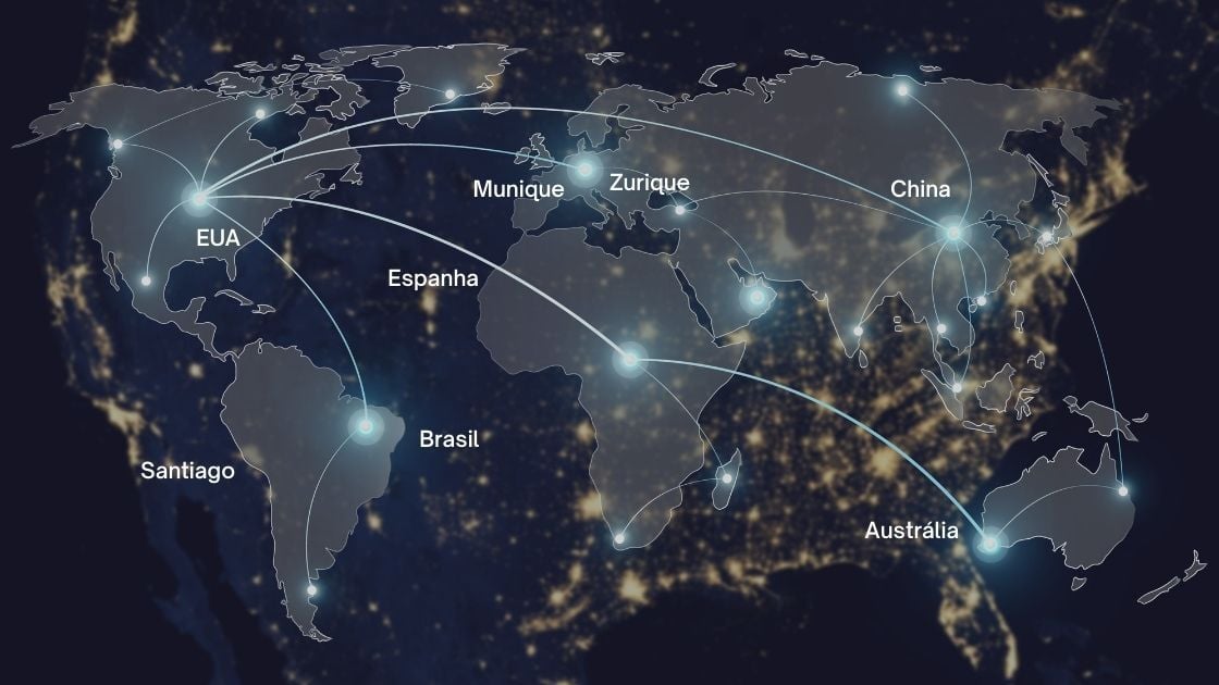 Comunicação unificada entre matriz no Brasil e filiais internacionais com Cloud PABX